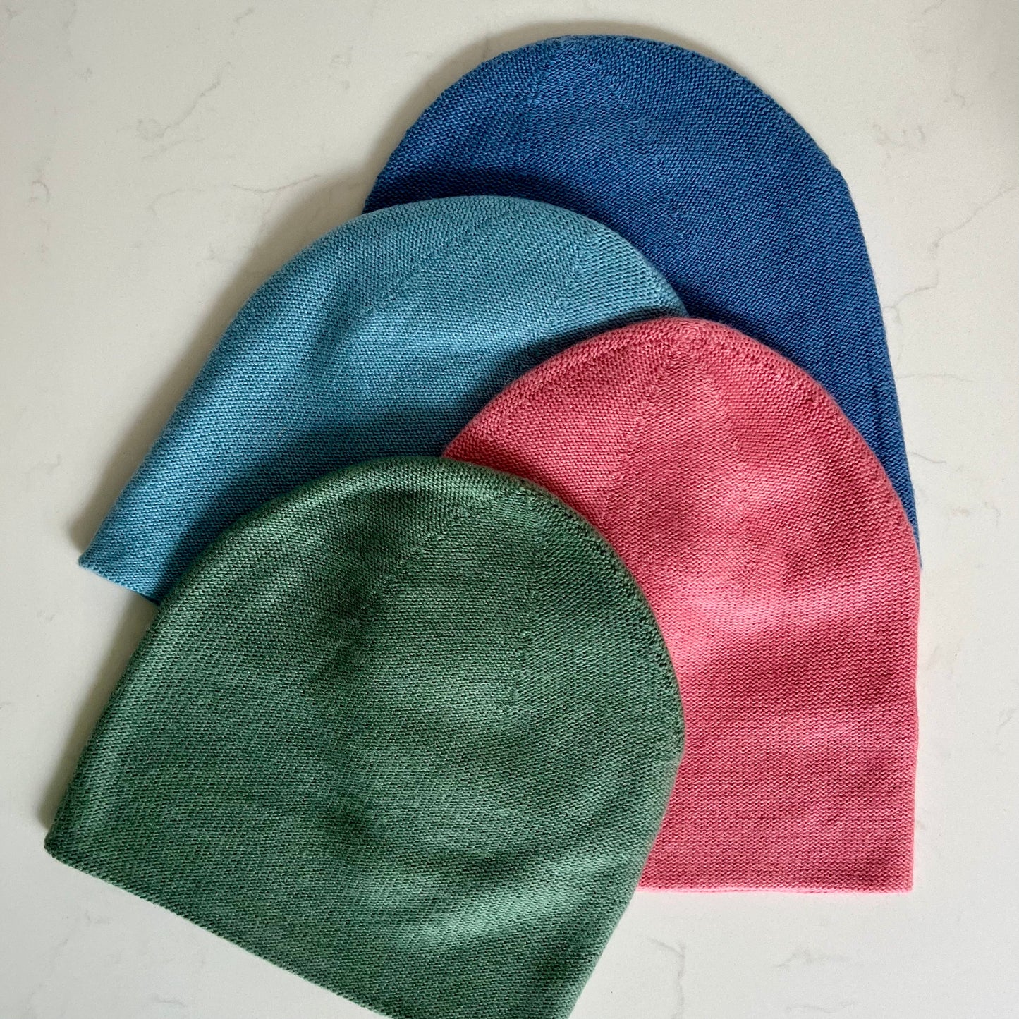 Cashmere Beanie Hat - Sea Green
