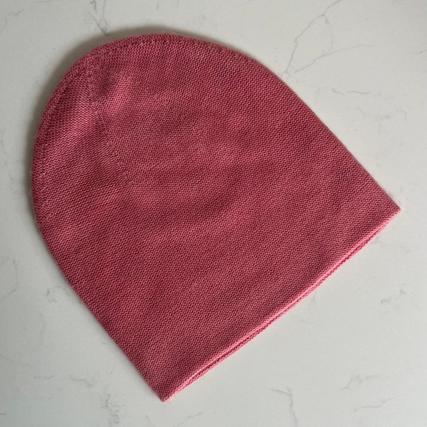 Cashmere Beanie Hat - Pink