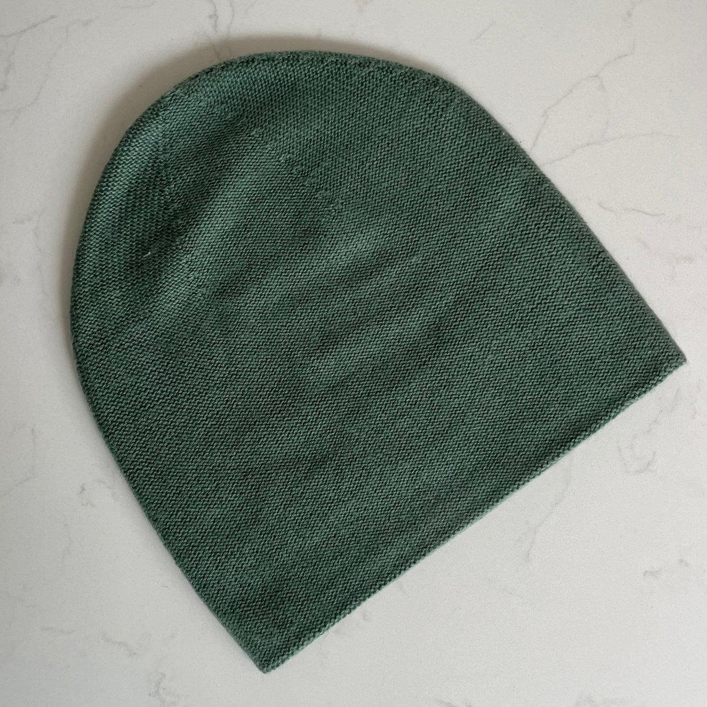 Cashmere Beanie Hat - Sea Green