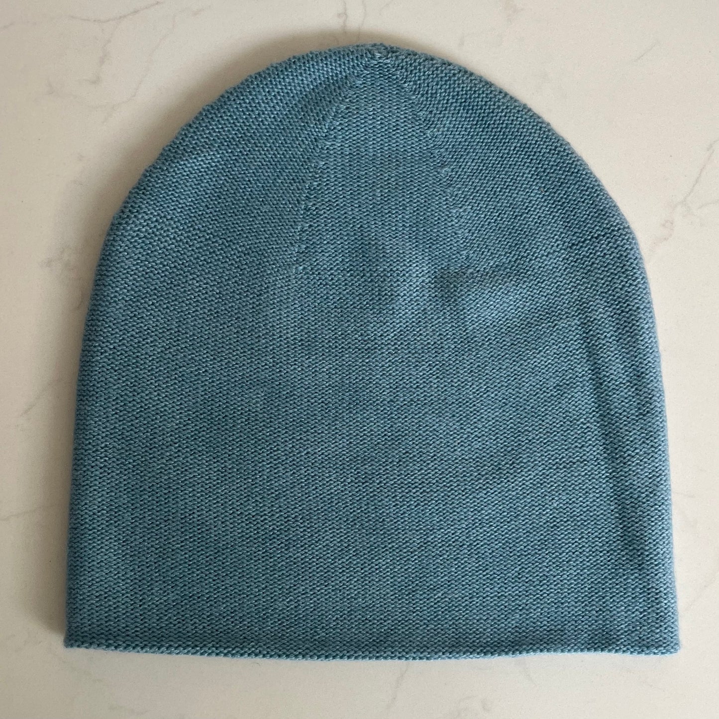 Cashmere Beanie Hat - Pale Blue