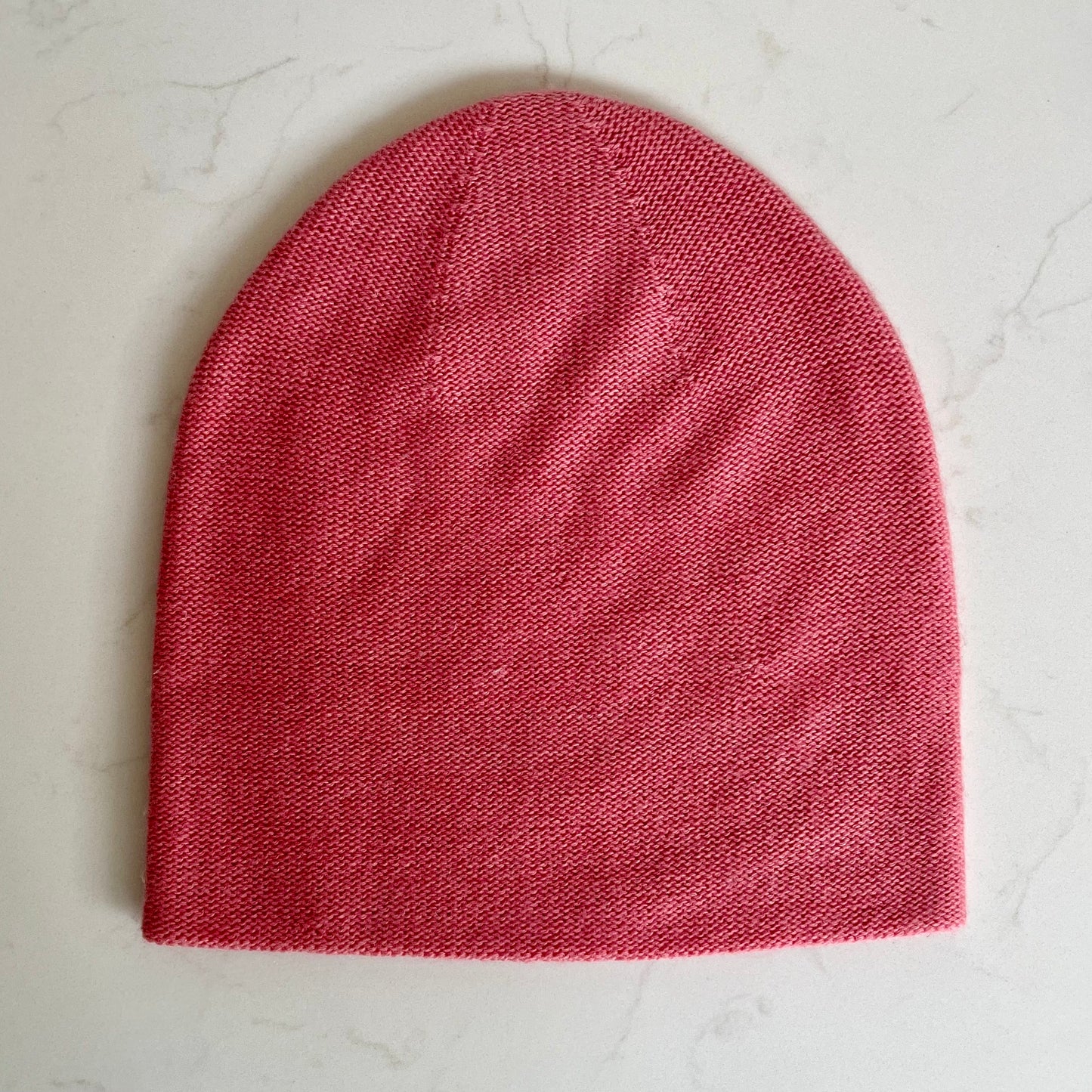 Cashmere Beanie Hat - Pink