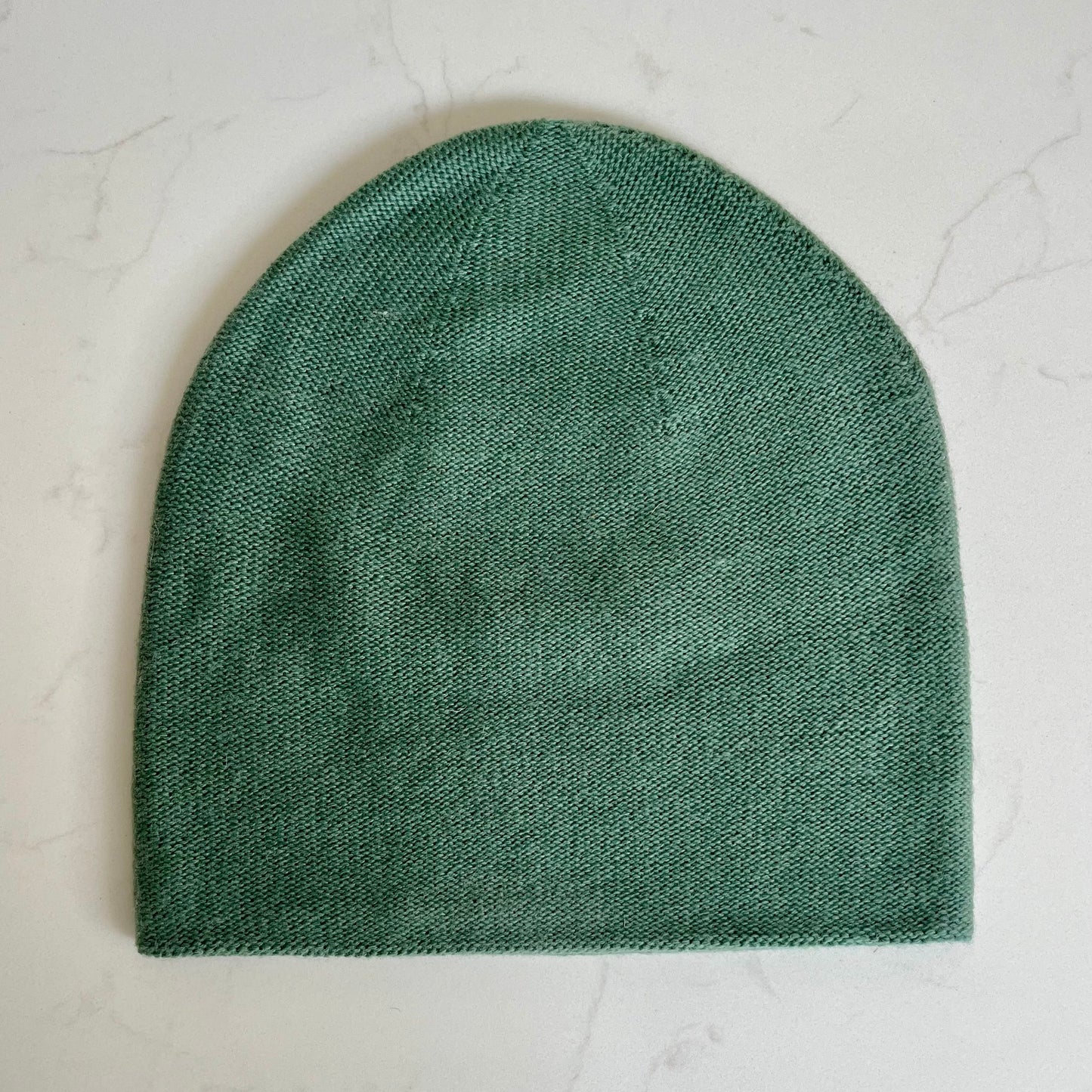 Cashmere Beanie Hat - Sea Green