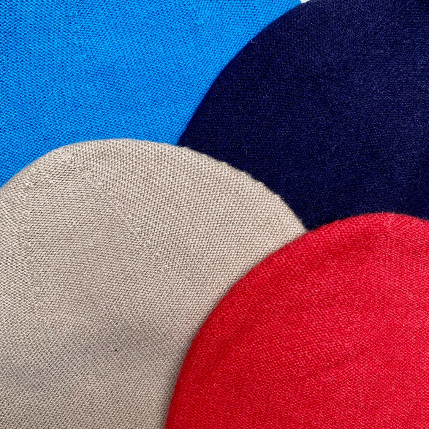 Cashmere Beanie Hat - Navy