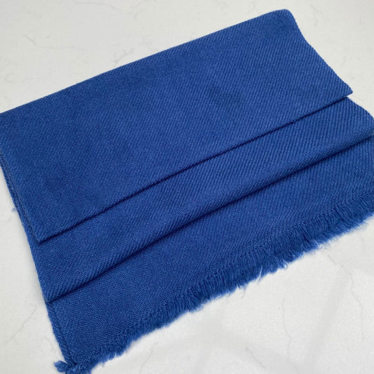 Cashmere Scarf - Navy