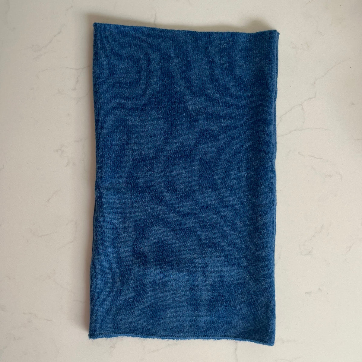 Cashmere Reversible Snoods - Blue & Pink