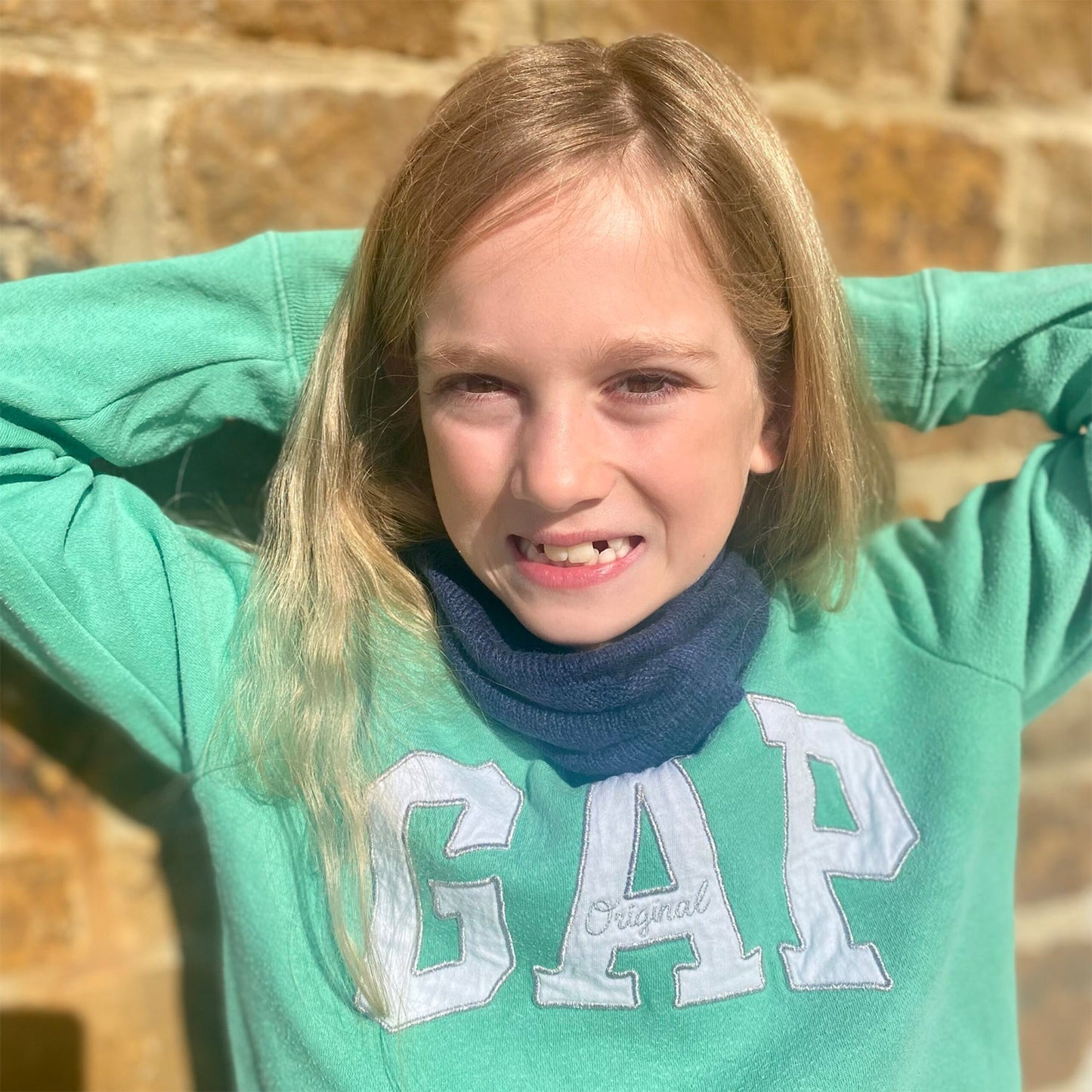Kids Cashmere Snoods - Cobalt & Sky Blue
