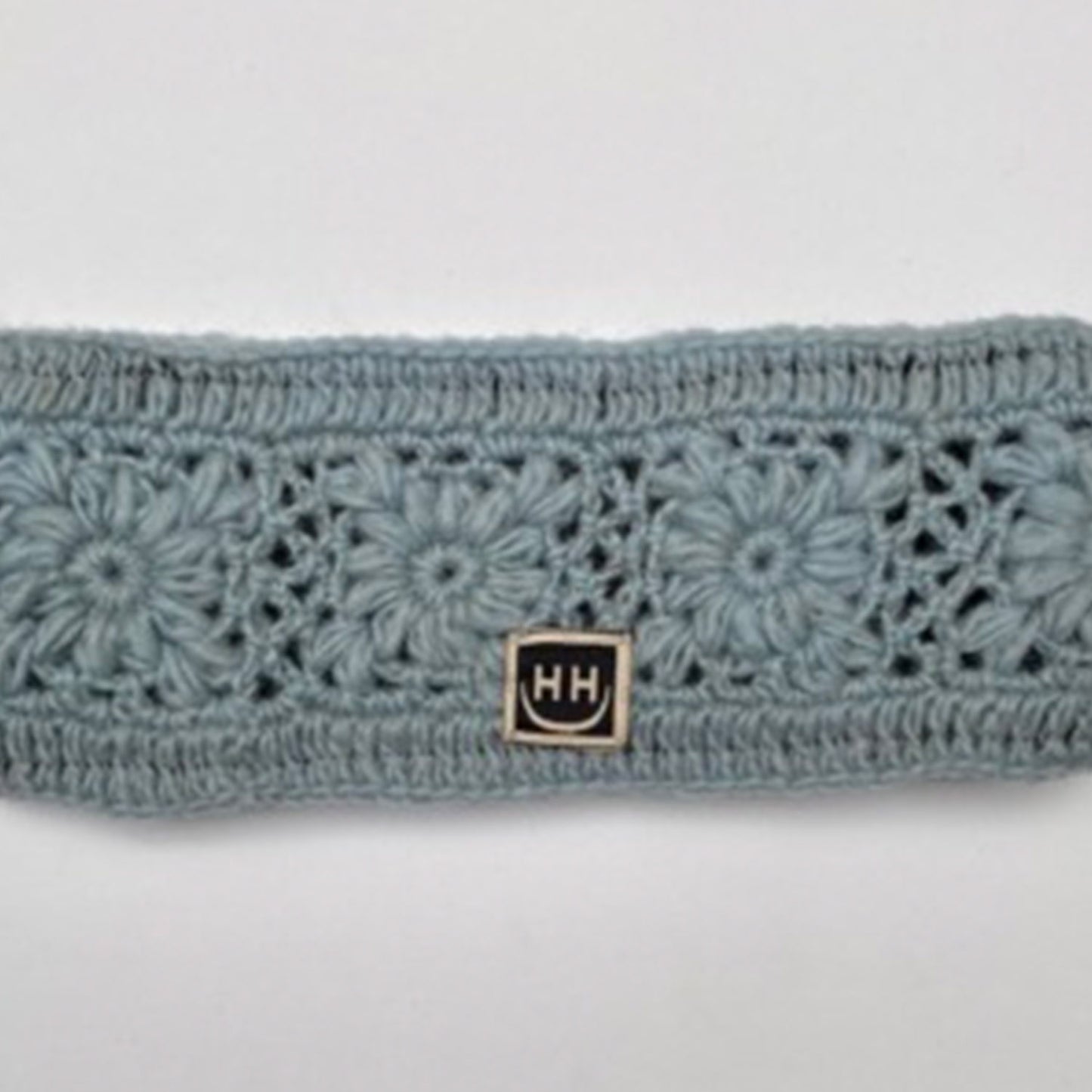 Crocheted Headband - Sky Blue