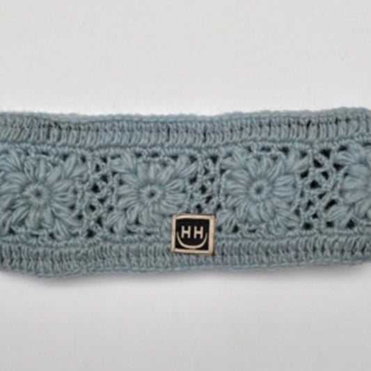 Crocheted Headband - Sky Blue